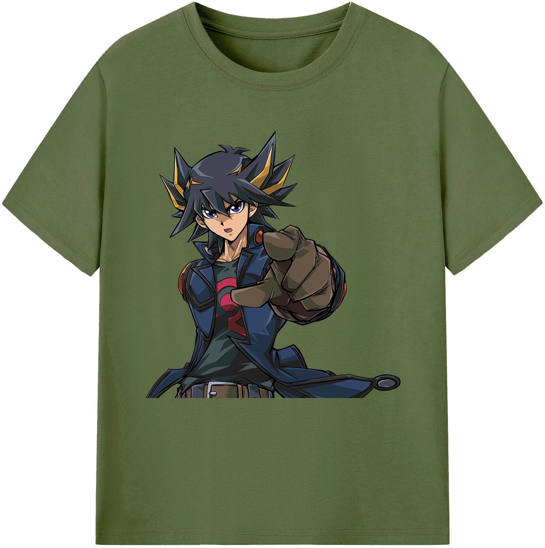 （画像用） 遊☆戯☆王 Yu-Gi-Oh! 綿100％半袖Tシャツ（フロントプリント）